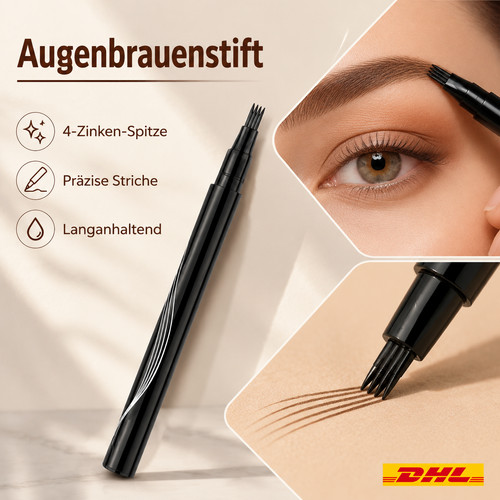 Gabel augenbrauenstift 3d - 4-gabel,