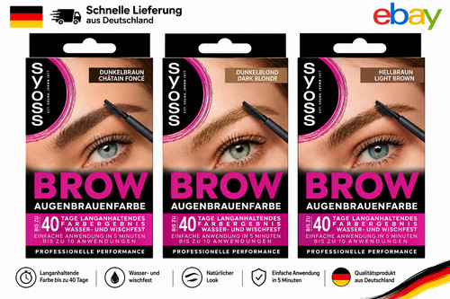 Syoss augenbrauen kit - augenbrauen, –